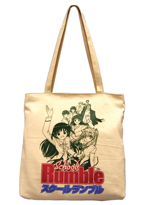 School Rumble Group Tote Bag, an officially licensed product in our School Rumble Bags department.