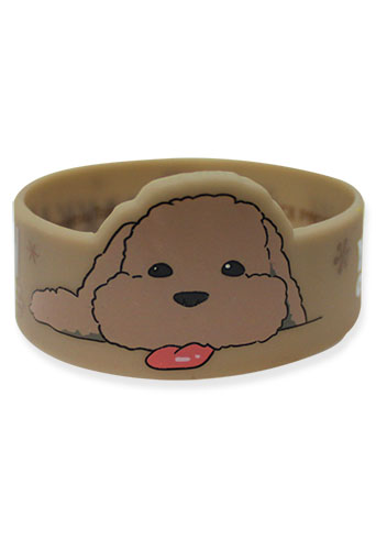 Yuri On Ice!!! - Makkachin Pvc Wristband, an officially licensed product in our Yuri!!! On Ice Wristbands department.