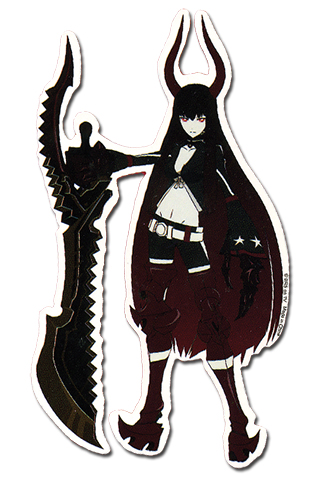 Black Rock Shooter Bgs Sticker, an officially licensed Black Rock Shooter product at B.A. Toys.