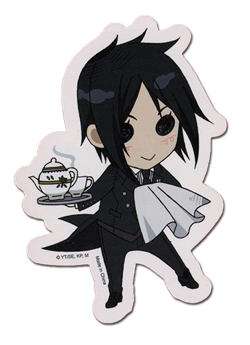 Black Butler Sebastian Sticker, an officially licensed product in our Black Butler Stickers department.
