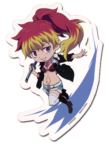 Blue Exorcist Shura Sticker, an officially licensed Blue Exorcist product at B.A. Toys.