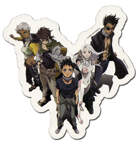 Deadman Wonderland Group Sticker, an officially licensed product in our Deadman Wonderland Stickers department.