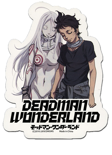 Deadman Wonderland Ganta & Shiro Sticker, an officially licensed product in our Deadman Wonderland Stickers department.