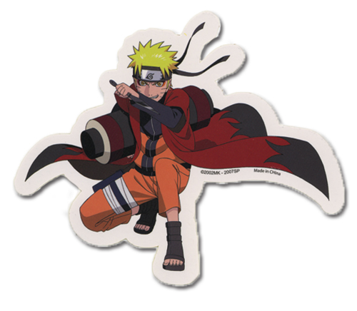 Naruto Shippuden Sage Mode Sticker, an officially licensed product in our Naruto Shippuden Stickers department.