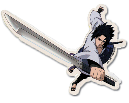 Naruto Shippuden Sasuke Sticker, an officially licensed product in our Naruto Shippuden Stickers department.