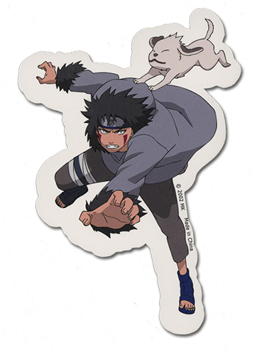 Naruto Kiba Sticker, an officially licensed product in our Naruto Stickers department.