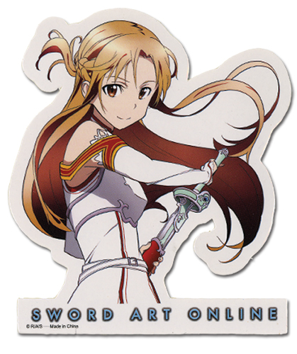 Sword Art Online Asuna Sticker, an officially licensed product in our Sword Art Online Stickers department.