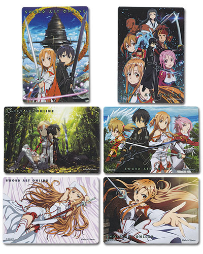 Sword Art Online - Foil Sticker Set, an officially licensed product in our Sword Art Online Stickers department.