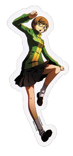 Persona 4 Chie Sticker, an officially licensed product in our Persona Stickers department.