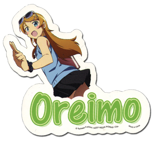 Oreimo Kirino Sticker, an officially licensed product in our Oreimo Stickers department.