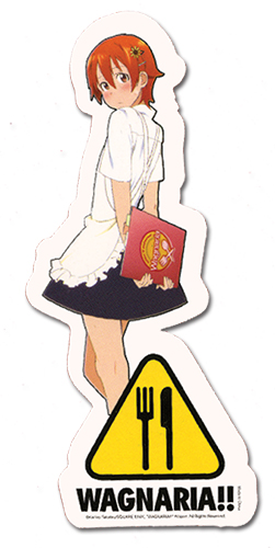 Wagnaria!! Inami Sticker, an officially licensed product in our Wagnaria!! Stickers department.