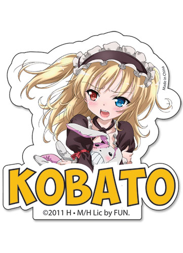 Haganai Kobato Die Cut Sticker, an officially licensed product in our Haganai Stickers department.