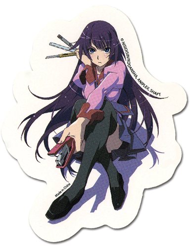 Bakemonogatari Hitagi Sticker, an officially licensed Everything Else product at B.A. Toys.