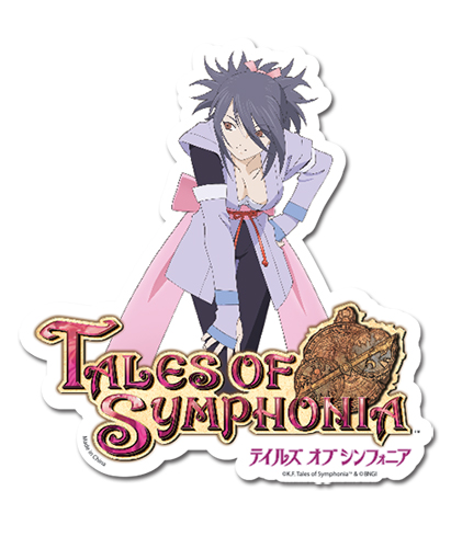 Tales Of Symphonia - Sheena Die Cut Sticker, an officially licensed product in our Tales Of Symphonia Stickers department.