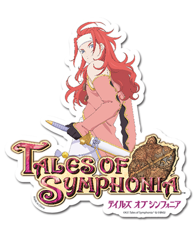 Tales Of Symphonia - Zelos Die Cut Sticker, an officially licensed product in our Tales Of Symphonia Stickers department.