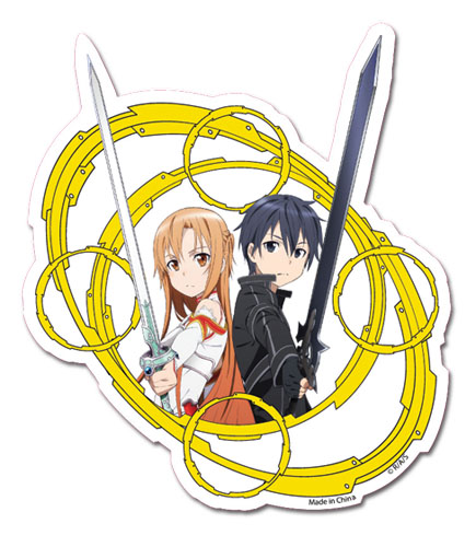 Sword Art Online - Circles Sticker, an officially licensed product in our Sword Art Online Stickers department.