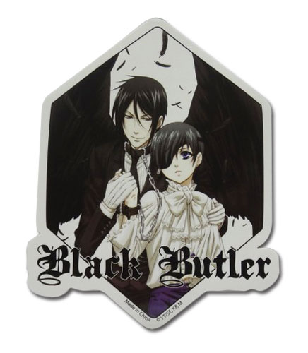 Black Butler - Ciel & Demon Sebastian Sticker, an officially licensed product in our Black Butler Stickers department.