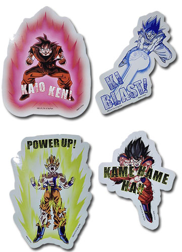 Dragon Ball Z - Goku Sticker Set, an officially licensed product in our Dragon Ball Z Stickers department.