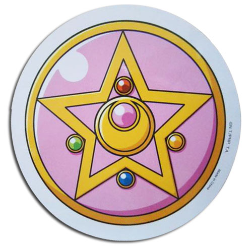 Sailor Moon R - Brooch Sticker, an officially licensed product in our Sailor Moon Stickers department.