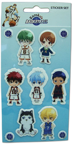 Kuroko's Basketball - Puffy Sd Sticker Set, an officially licensed product in our Kuroko'S Basketball Stickers department.