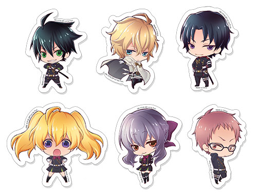 Seraph Of The End - Sd Sticker Set, an officially licensed product in our Seraph Of The End Stickers department.