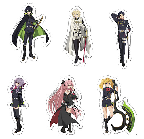 Seraph Of The End - Sticker Set, an officially licensed product in our Seraph Of The End Stickers department.