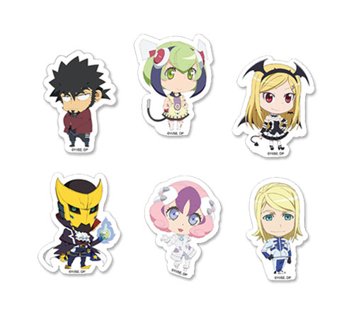 Dimension W - Sd Characters Sticker Set, an officially licensed product in our Dimension W Stickers department.