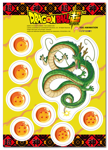 Dragon Ball Super - Dragon Ball Super Sticker Set, an officially licensed product in our Dragon Ball Super Stickers department.