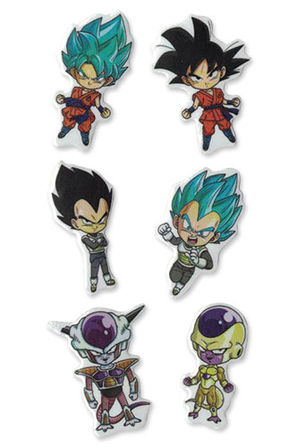 Dragon Ball Super - Sd Resurrection F Puffy Sticker Set, an officially licensed product in our Dragon Ball Super Stickers department.
