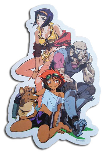 Cowboy Bebop - Group Sticker, an officially licensed product in our Cowboy Bebop Stickers department.