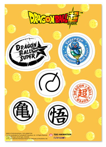 Dragon Ball Super - Icon Sticker Set, an officially licensed product in our Dragon Ball Super Stickers department.