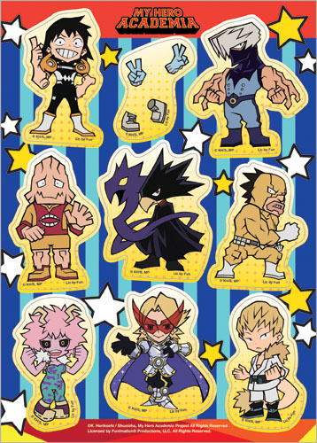 My Hero Academia - S2 Group Sd Sticker Set, an officially licensed product in our My Hero Academia Stickers department.
