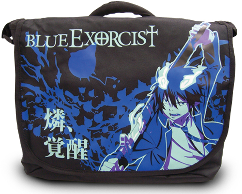 Blue Exorcist Rin Messenger Bag, an officially licensed Blue Exorcist product at B.A. Toys.
