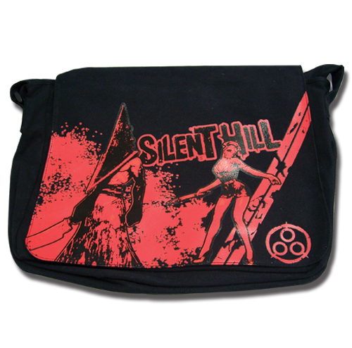 Silent Hill Nurse And Pyramid Messenger Bag, an officially licensed product in our Silent Hill Bags department.