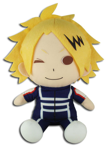 My Hero Academia - Kaminari Sitting Pose Plush 7'', an officially licensed product in our My Hero Academia Plush department.