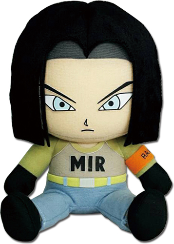 Dragon Ball Super - Android 17 Sitting Plush 7'', an officially licensed product in our Dragon Ball Super Plush department.