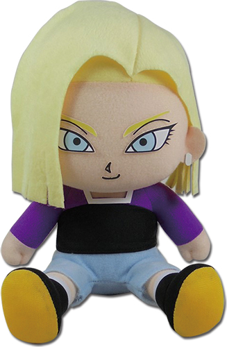 Dragon Ball Super - Android 18 Sitting Plush 7