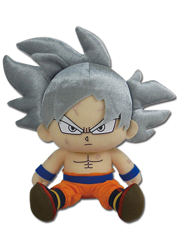 Dragon Ball Super - Goku Ultra Instinct Sitting Plush 7'', an officially licensed product in our Dragon Ball Super Plush department.