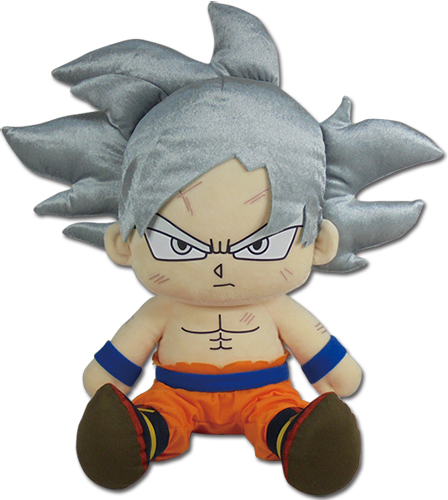 Dragon Ball Super - Goku Ultra Instinct Sitting Plush 14