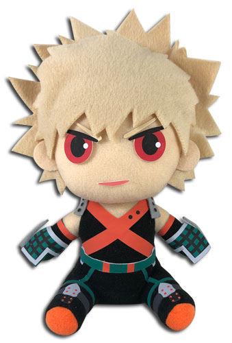 My Hero Academia - Bakugo Hero Costume Sitting Plush 7'', an officially licensed product in our My Hero Academia Costumes & Accessories department.