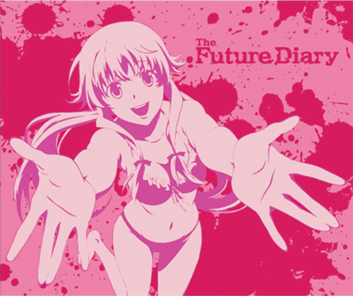 Future Diary - Yuno Throw Blanket, an officially licensed product in our Future Diary Blankets & Linen department.