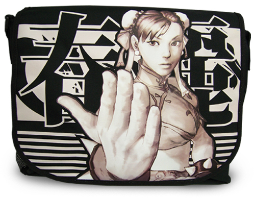 Street Fighter Iv Chun-Li Messenger Bag, an officially licensed product in our Street Fighter Bags department.