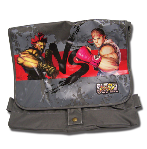 Super Street Fighter Iv Akuma Vs Ryu Messenger Bag, an officially licensed product in our Super Street Fighter Bags department.