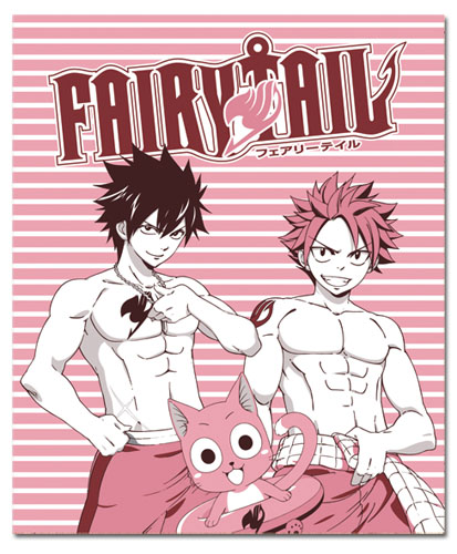 Fairy Tail - Group Boys Throw Blanket, an officially licensed product in our Fairy Tail Blankets & Linen department.