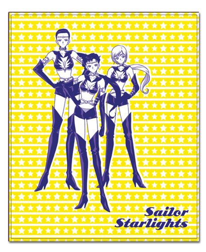 Sailor Moon - Sailor Starlights Throw Blanket, an officially licensed product in our Sailor Moon Blankets & Linen department.