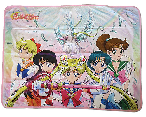 Sailor Moon Super S - Super Sailor Moon Group 2 Sublimation Throw Blanket, an officially licensed product in our Sailor Moon Blankets & Linen department.