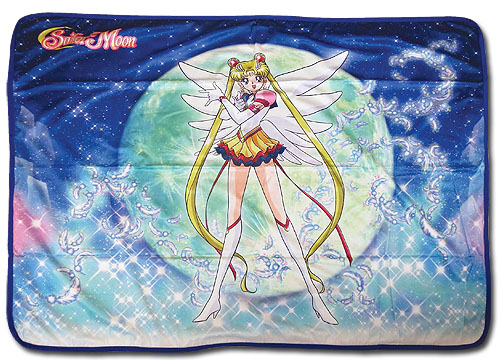 Sailor Moon Stars - Eternal Sailor Moon Sublimation Throw Blanket, an officially licensed product in our Sailor Moon Blankets & Linen department.