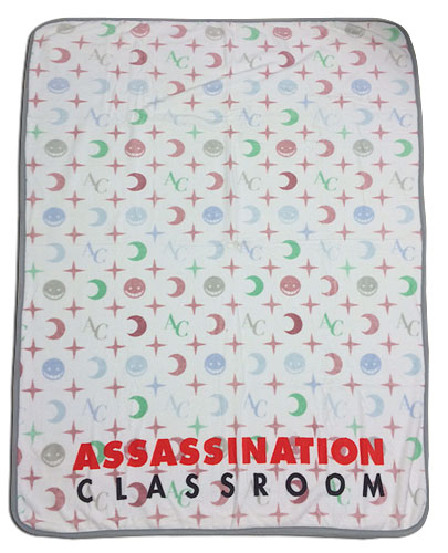 Assassination Classroom - Anime Monogram Throw Blanket, an officially licensed product in our Assassination Classroom Blankets & Linen department.