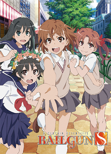 Railgun S - Group Sublimation Throw Blanket, an officially licensed product in our A Certain Scientific Railgun Blankets & Linen department.
