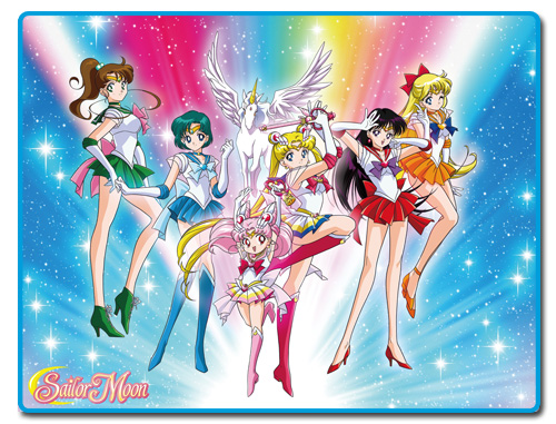 Sailor Moon Super S - Group In Sky Sublimation Throw Blanket, an officially licensed product in our Sailor Moon Blankets & Linen department.